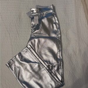 Abercrombie Silver 90s Straight Leg Jeans